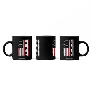 8647 Vintage US Flag Coffee Mug Political Expression Apparel For Democrats TS12 Print Your Wear