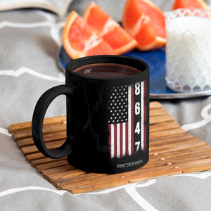 8647 Vintage US Flag Coffee Mug Political Expression Apparel For Democrats TS12 Print Your Wear