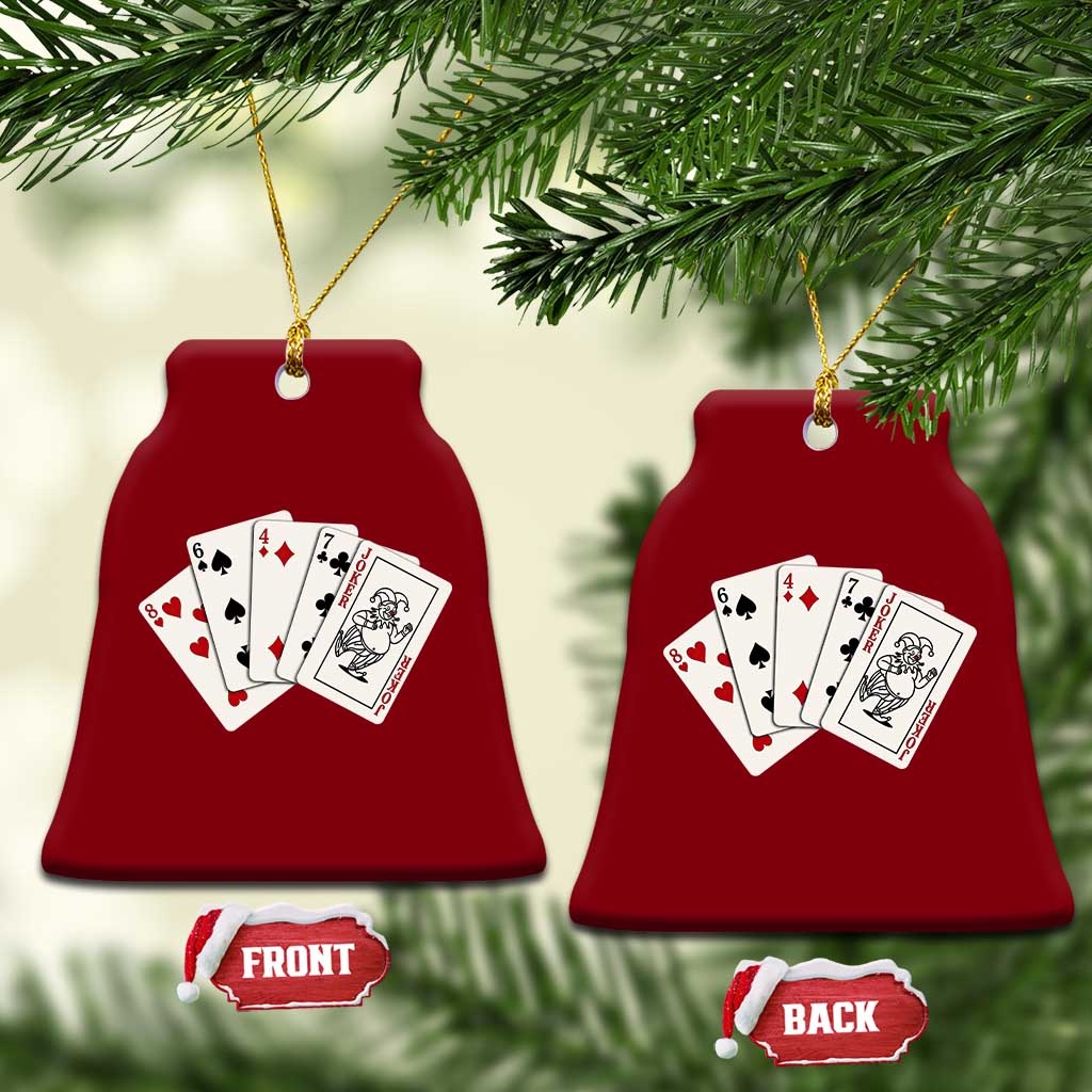8647 Protest Playing Cards Ceramic Ornament Liberal Activist Anti Trump Graphic TS12 Print Your Wear