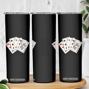 8647 Protest Playing Cards Skinny Tumbler Liberal Activist Anti Trump Graphic TS12 Print Your Wear