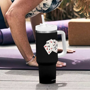 8647 Protest Playing Cards Tumbler With Handle Liberal Activist Anti Trump Graphic TS12 Print Your Wear