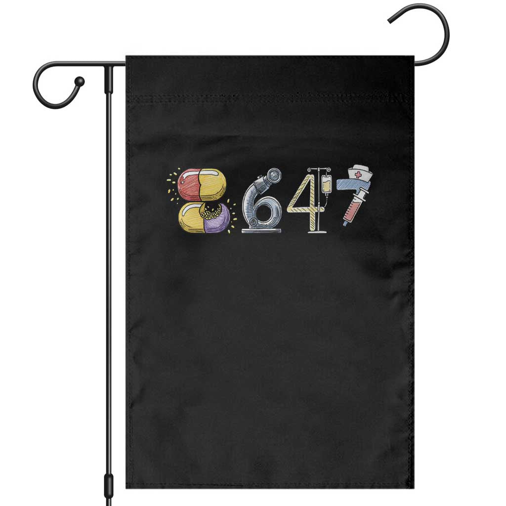 8647 Medical Professions Resist Graphic Garden Flag Healthcare Worker Freedom TS12 Black Print Your Wear