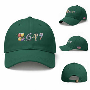 8647 Medical Professions Resist Graphic Baseball Cap Healthcare Worker Freedom TS12 Baseball Cap Universal Fit Irish Green Print Your Wear