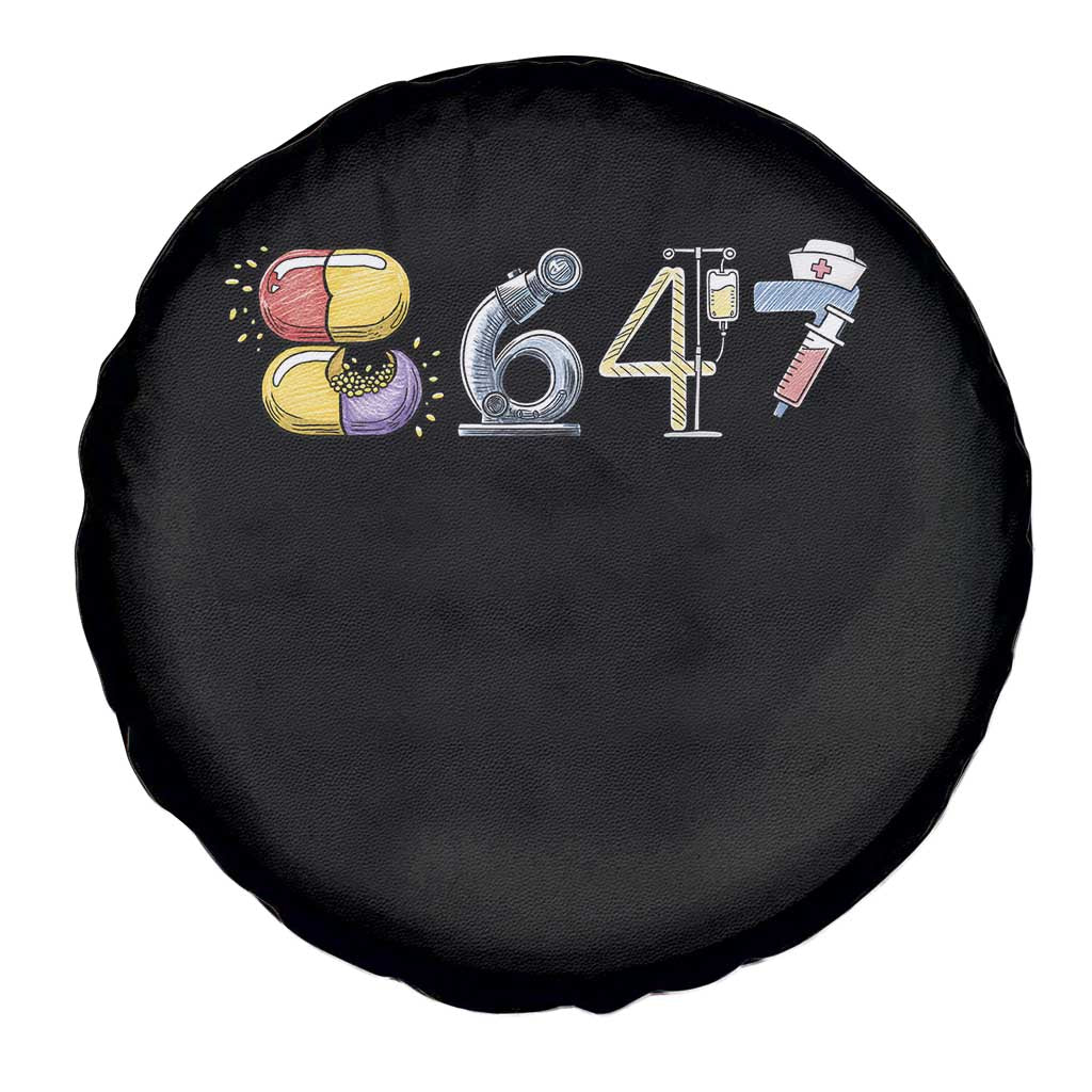 8647 Medical Professions Resist Graphic Spare Tire Cover Healthcare Worker Freedom TS12 Print Your Wear