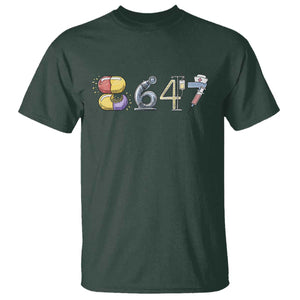 8647 Medical Professions Resist Graphic T Shirt Healthcare Worker Freedom TS12 Dark Forest Green Print Your Wear