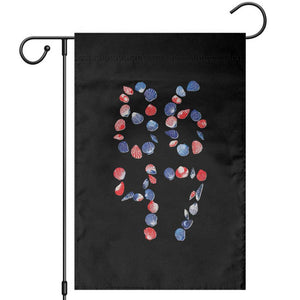 Red White Blue Seashell 8647 Garden Flag Viral 2026 Beach Walk Satire Graphic TS12 Black Print Your Wear