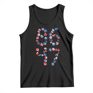 Red White Blue Seashell 8647 Tank Top Viral 2026 Beach Walk Satire Graphic TS12 Black Print Your Wear