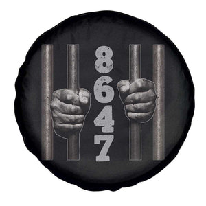 Funny 8647 Jail Spare Tire Cover Freedom Protest Satire Graphic Gift TS12 Print Your Wear