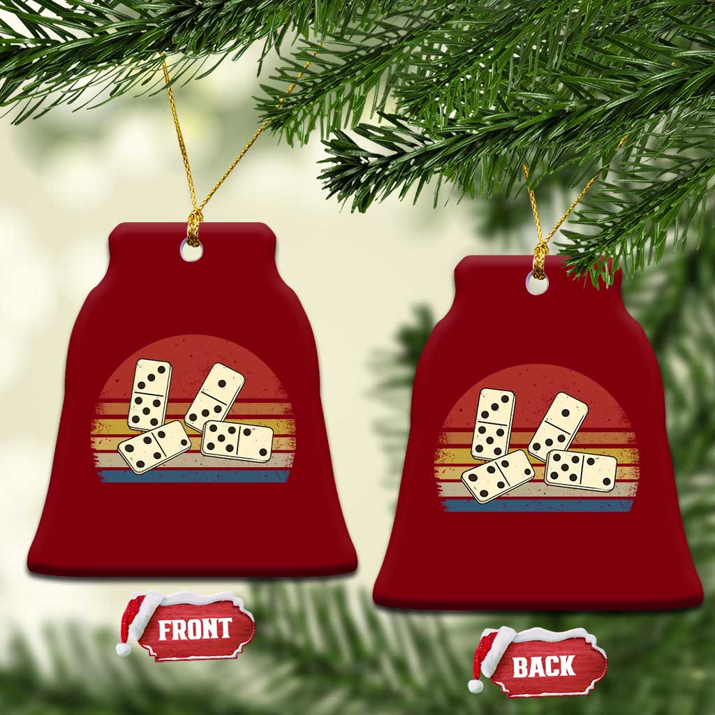 Vintage Domino Player 8647 Ceramic Ornament Board Game Subtle Protest TS12 Print Your Wear