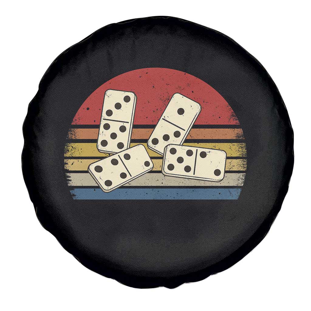Vintage Domino Player 8647 Spare Tire Cover Board Game Subtle Protest TS12 Print Your Wear