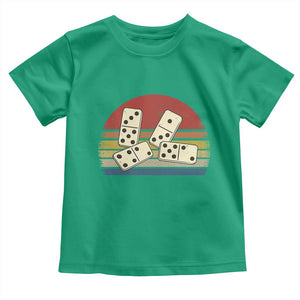 Vintage Domino Player 8647 Toddler T Shirt Board Game Subtle Protest TS12 Irish Green Print Your Wear