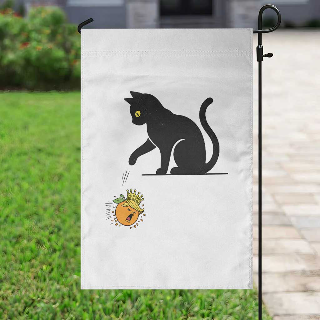 Funny No Kings Black Cat Garden Flag Rebellious Cat Lover Gift TS12 Print Your Wear