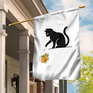 Funny No Kings Black Cat Garden Flag Rebellious Cat Lover Gift TS12 Print Your Wear