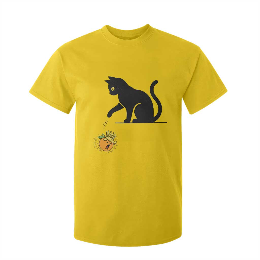 Funny No Kings Black Cat T Shirt For Kid Rebellious Cat Lover Gift TS12 Daisy Print Your Wear