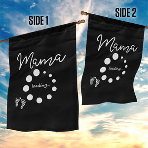 Mama Loading 2026 Garden Flag Pregnancy Announcement Mothers Day TS12 Print Your Wear