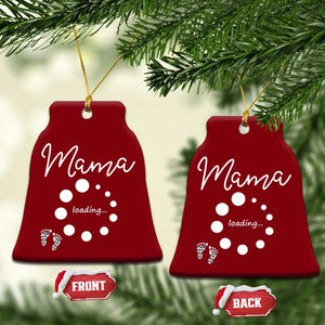 Mama Loading 2026 Ceramic Ornament Pregnancy Announcement Mothers Day TS12 Print Your Wear