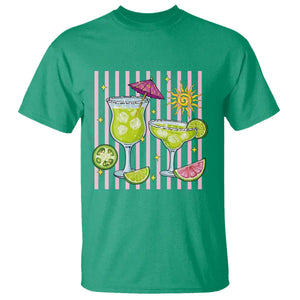 Tropical Margarita Summer T Shirt Beach Vacation Graphic TS12 Irish Green Print Your Wear