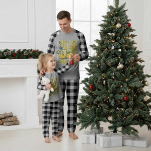 Striped Summer Lemonade Plaid Pajama Set Preppy Brushstroke Aesthetic Graphic TS12 White Plaid Print Your Wear