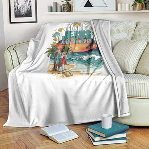 All I Need Is Jesus And The Beach Throw Blanket Christian Summer Faith Graphic TS12 Print Your Wear