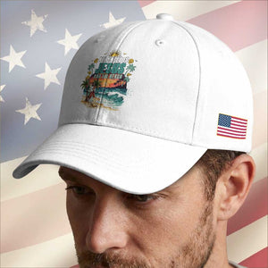 All I Need Is Jesus And The Beach Baseball Cap Christian Summer Faith Graphic TS12 Print Your Wear