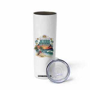 All I Need Is Jesus And The Beach Skinny Tumbler Christian Summer Faith Graphic TS12 Print Your Wear