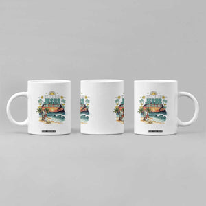 All I Need Is Jesus And The Beach Coffee Mug Christian Summer Faith Graphic TS12 Print Your Wear
