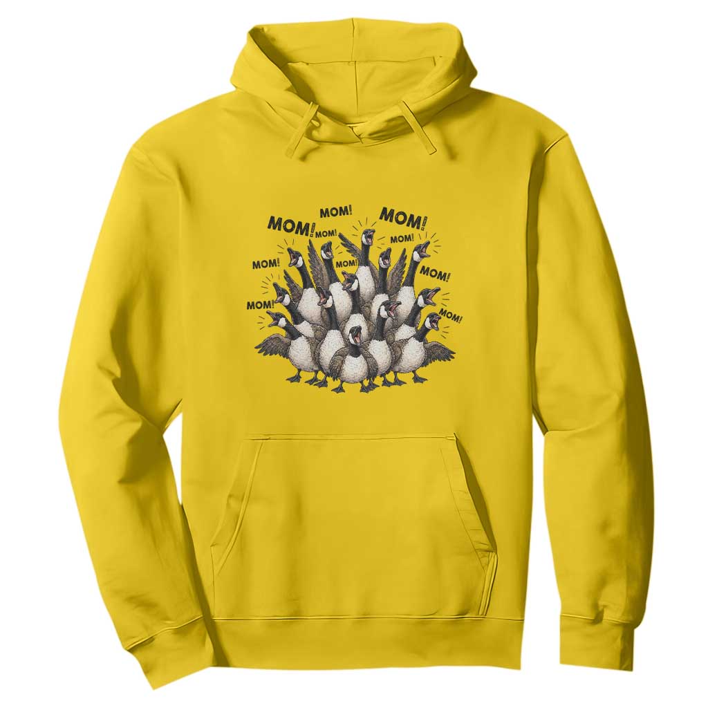 Silly Goose Mom Hoodie Funny Parenting Chaos Motherhood TS12 Daisy Print Your Wear
