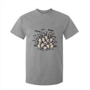 Silly Goose Mom T Shirt For Kid Funny Parenting Chaos Motherhood TS12 Sport Gray Print Your Wear