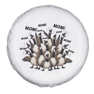 Silly Goose Mom Spare Tire Cover Funny Parenting Chaos Motherhood TS12 Print Your Wear