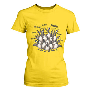 Silly Goose Mom T Shirt For Women Funny Parenting Chaos Motherhood TS12 Daisy Print Your Wear