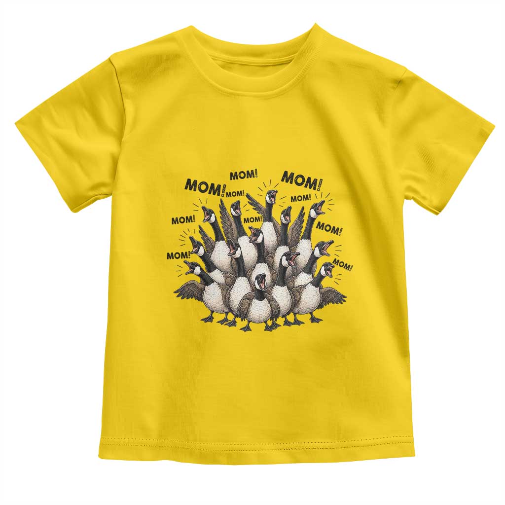 Silly Goose Mom Toddler T Shirt Funny Parenting Chaos Motherhood TS12 Daisy Print Your Wear
