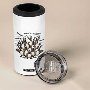 Silly Goose Grandpa 4 in 1 Can Cooler Tumbler Funny Family Chaos Grandfather TS12 Print Your Wear