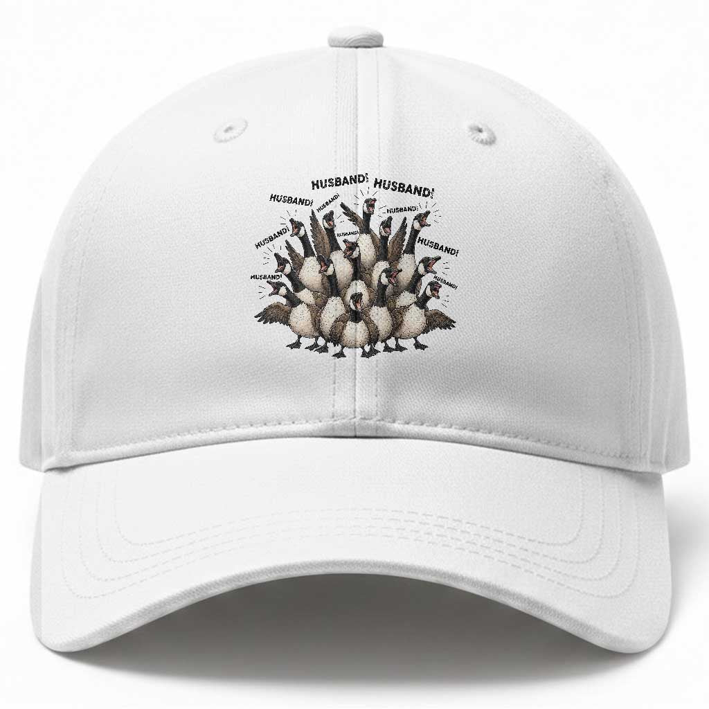 Silly Goose Husband Baseball Cap Funny Marriage Chaos Husbandhood TS12 Print Your Wear