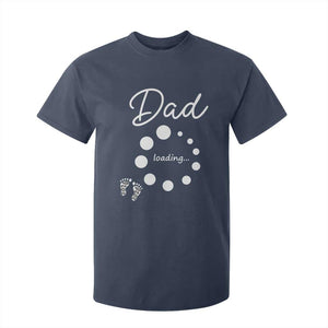 Dad Loading 2026 T Shirt For Kid Future Dad Announcement TS12 Navy Print Your Wear
