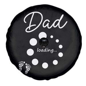 Dad Loading 2026 Spare Tire Cover Future Dad Announcement TS12 Print Your Wear