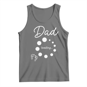 Dad Loading 2026 Tank Top Future Dad Announcement TS12 Black Heather Print Your Wear