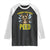 Funny Cat Lover Raglan Shirt Consider Your Pants Peed Quote TS12 Black White Print Your Wear
