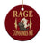 Cute Cat Ceramic Ornament Rage Is Consuming Me TS12 1pc Red Print Your Wear