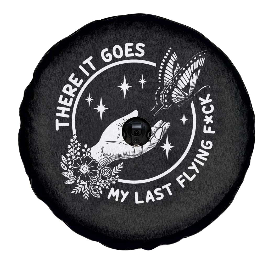 There It Goes My Last Flying F*ck Spare Tire Cover Funny Women Quote TS12 Print Your Wear