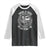 There It Goes My Last Flying F*ck Raglan Shirt Funny Skeleton Quote TS12 Black White Print Your Wear