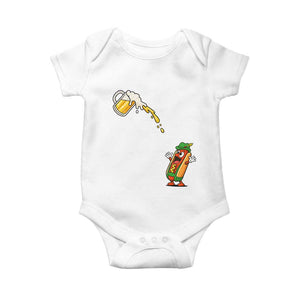 Funny Sausage Waiting For Beer Baby Onesie Oktoberfest Gift