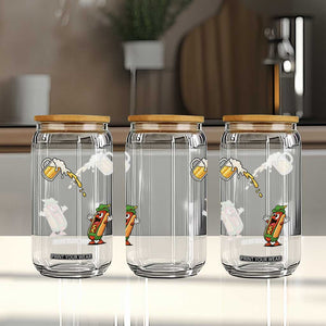 Funny Sausage Waiting For Beer Glass Can Oktoberfest Gift