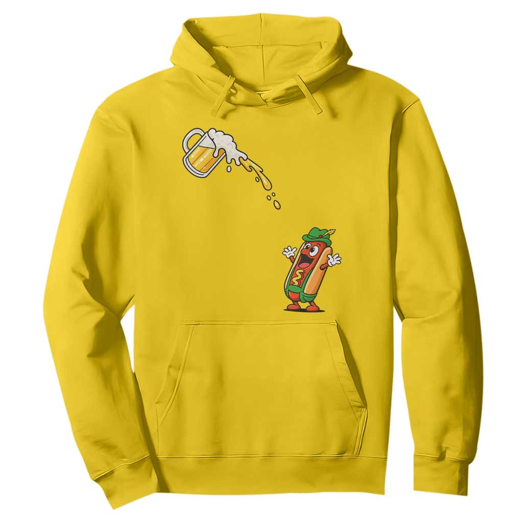 Funny Sausage Waiting For Beer Hoodie Oktoberfest Gift