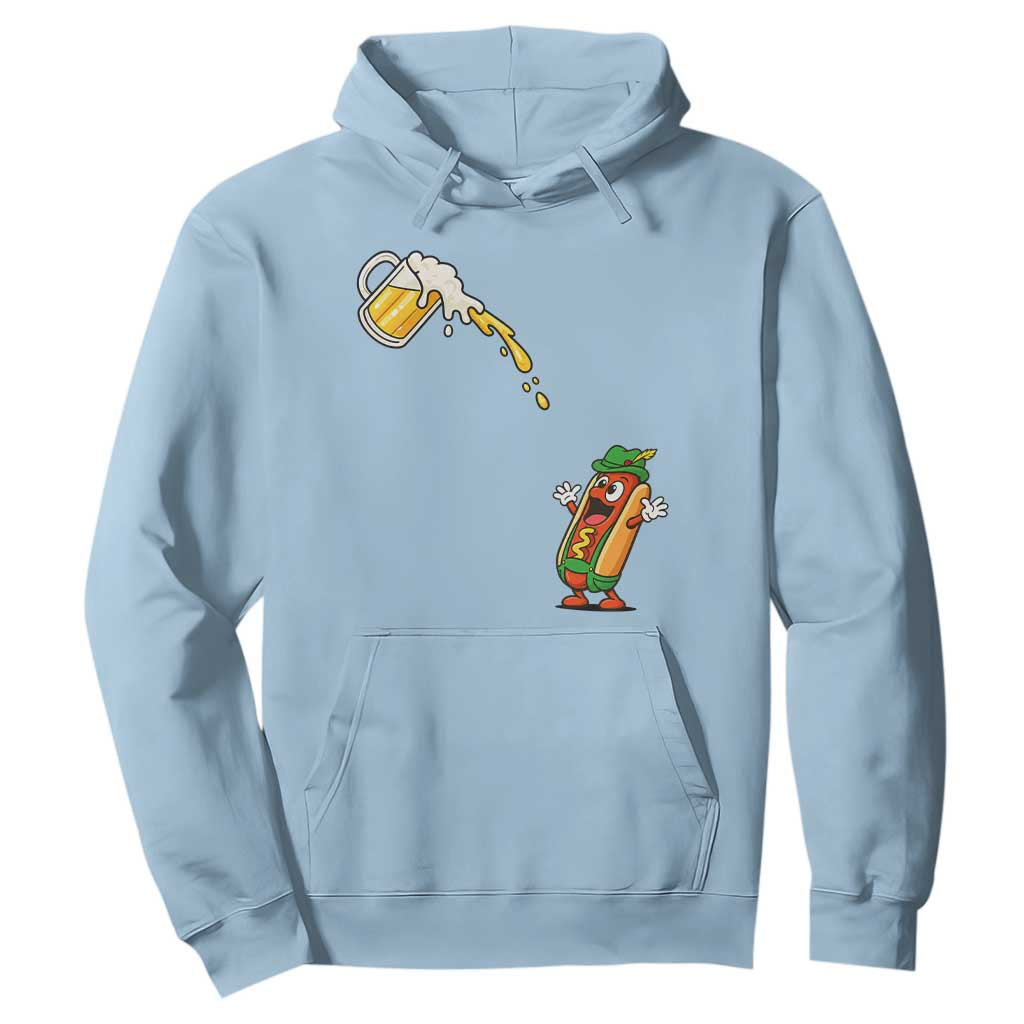Funny Sausage Waiting For Beer Hoodie Oktoberfest Gift