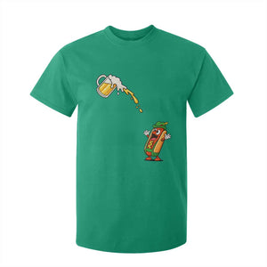 Funny Sausage Waiting For Beer T Shirt For Kid Oktoberfest Gift