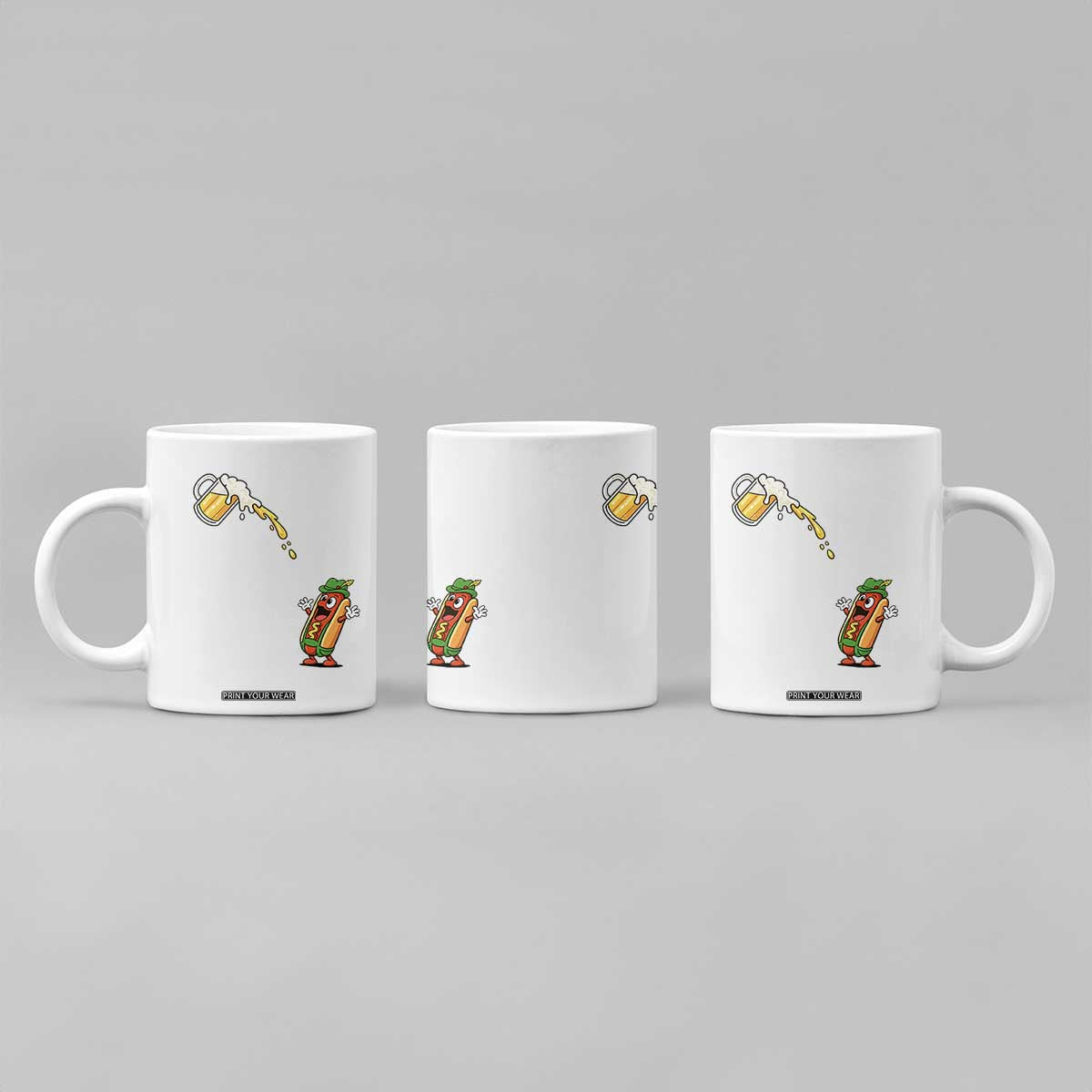 Funny Sausage Waiting For Beer Coffee Mug Oktoberfest Gift