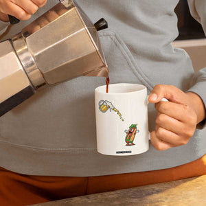 Funny Sausage Waiting For Beer Coffee Mug Oktoberfest Gift