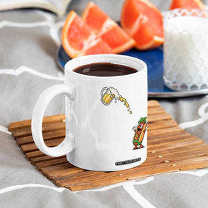 Funny Sausage Waiting For Beer Coffee Mug Oktoberfest Gift