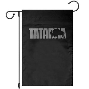 Vintage Tatanka Bison Garden Flag Native American Buffalo Graphic