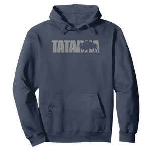 Vintage Tatanka Bison Hoodie Native American Buffalo Graphic